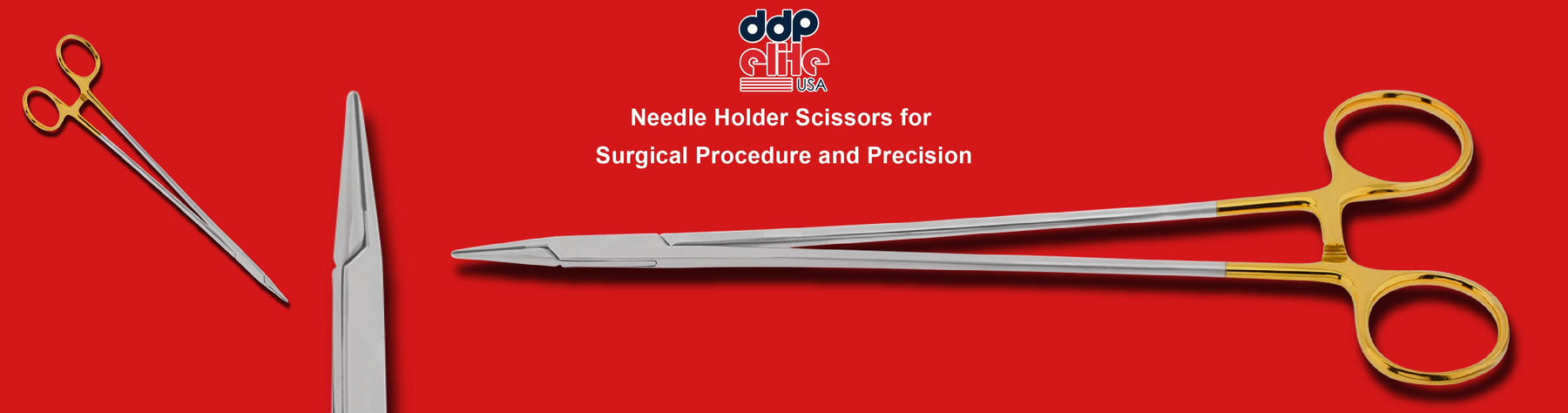 Needle Holder Scissors for Surgical Procedure and Precision