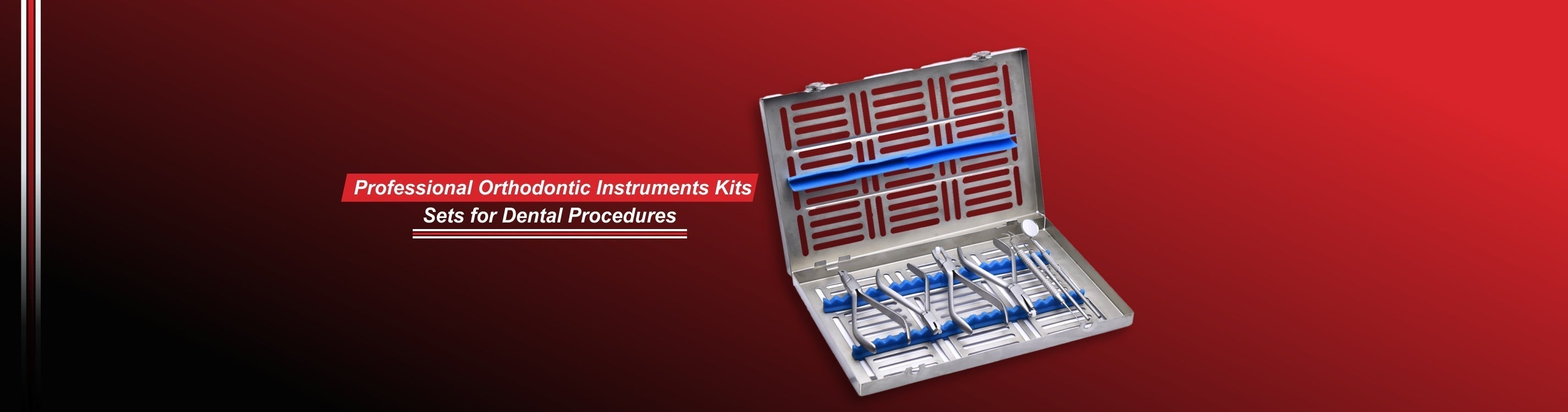 Orthodontic Instruments Kits Sets for Dental Procedures