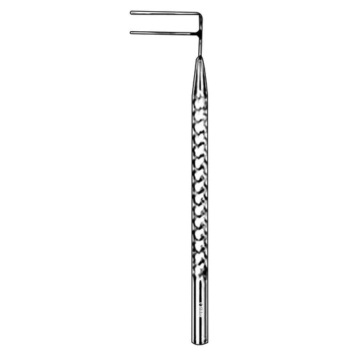 Harms Trabeculotomy Probe, 5cm, with Suture Holes, Left