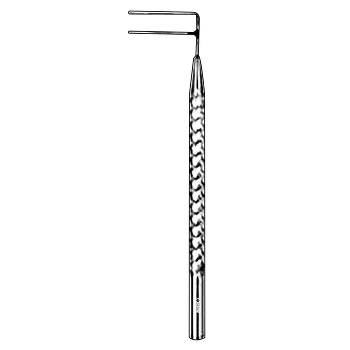 Harms Trabeculotomy Probe, 5cm, with Suture Holes, Left