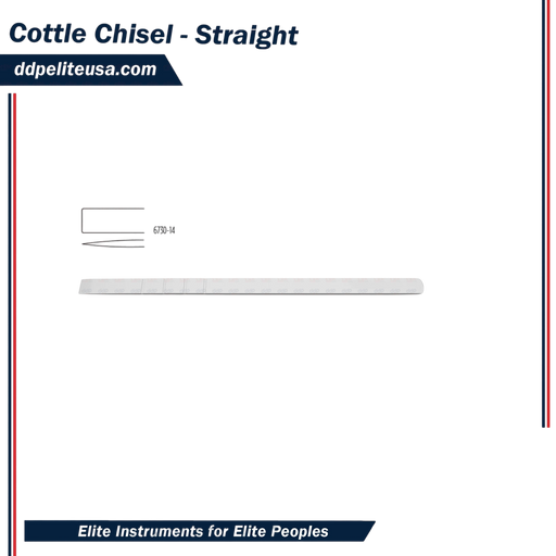 Cottle Chisel - Straight - ddpeliteusa