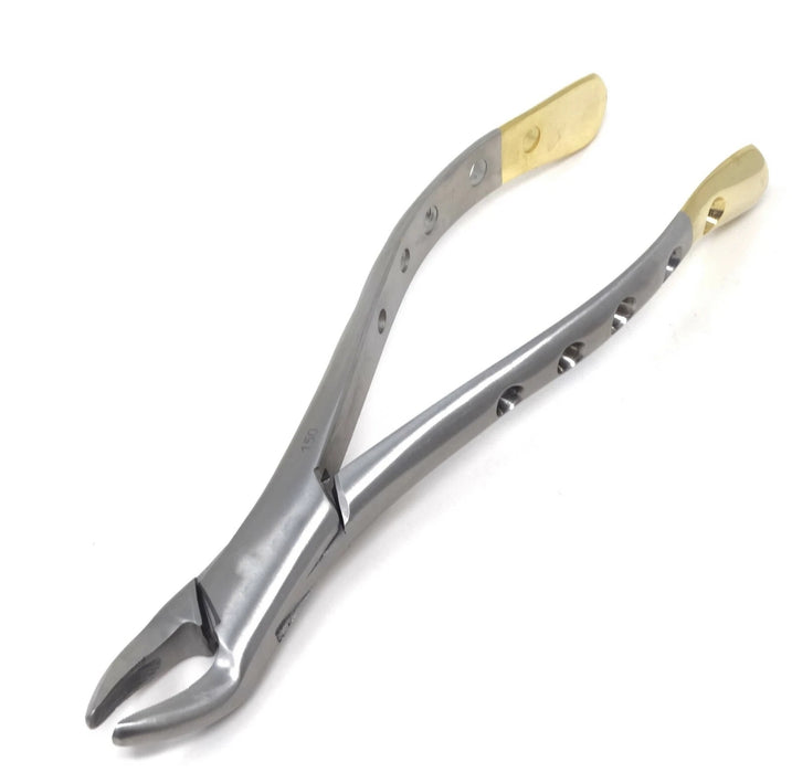 Dental Tooth Extracting Forceps #150 with Serrated Jaws Premium Quality