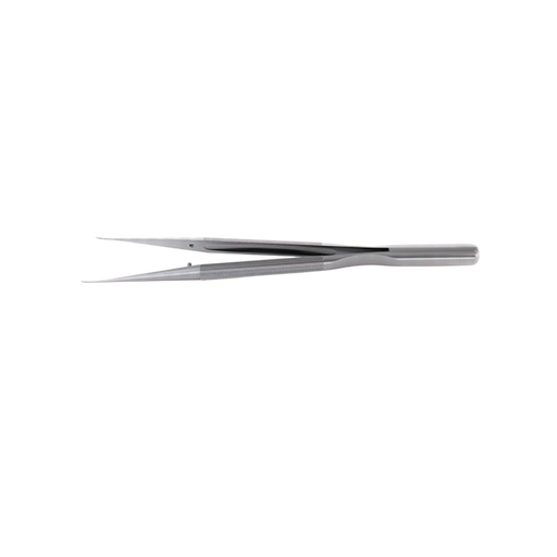 Micro Forceps - Round, Counterbalanced Handle, Curved Tip - ddpeliteusa