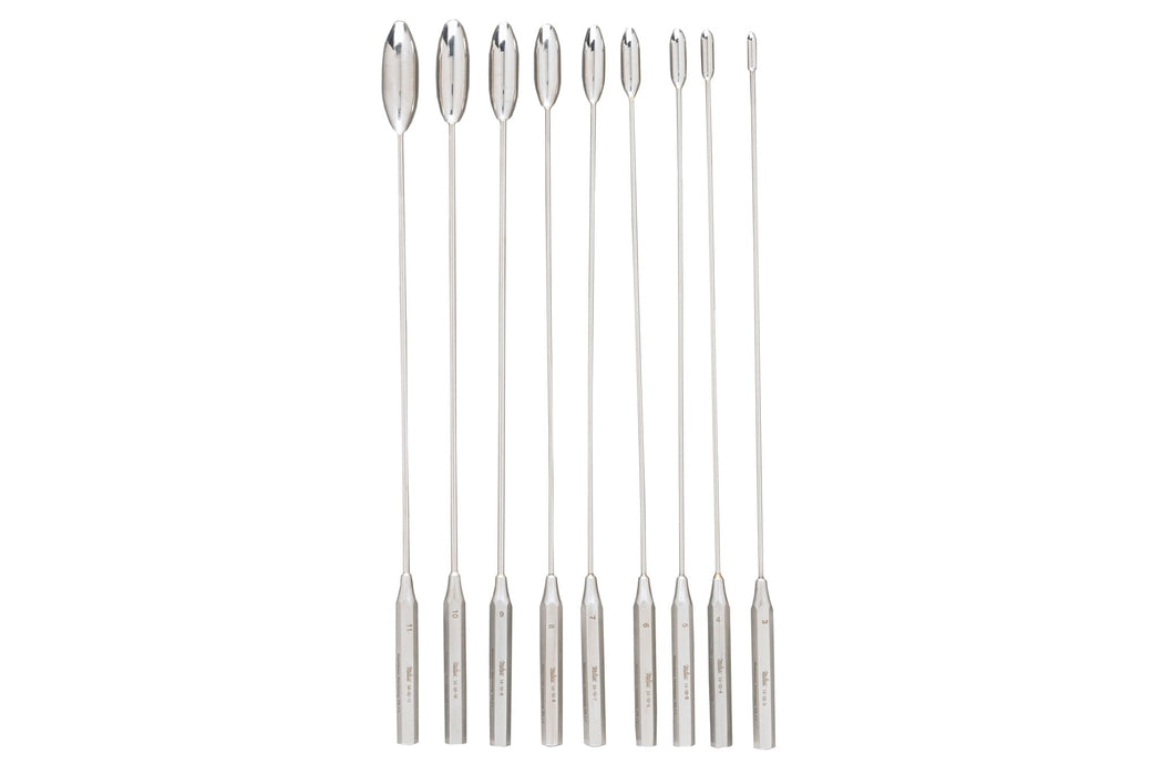 Bakes Gall Duct Dilator Set of 9 in Case 3-11mm