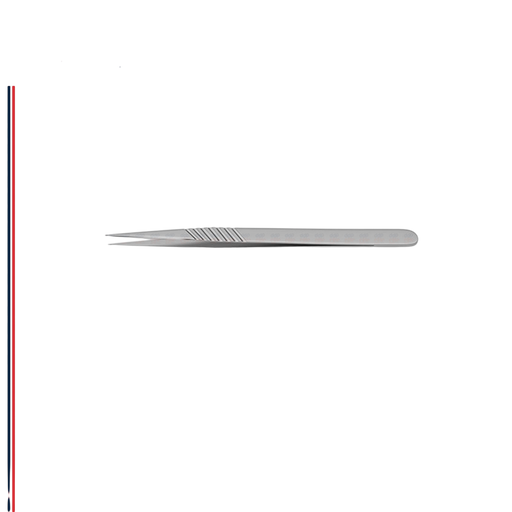 Micro Forceps - Tapered Tip, 7.0 mm Flat Handle - ddpeliteusa