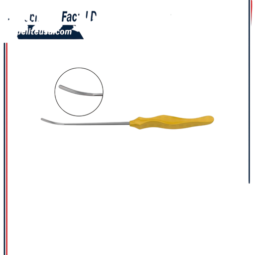 Endoplastic Facial Dissector - Cottle Tip, Curved Shaft - ddpeliteusa