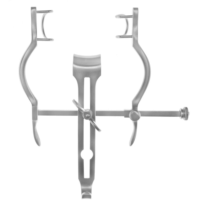 Balfour Baby Retractor set pediatric 4" spread, fixed blades