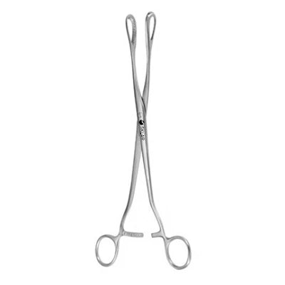 Saenger Ovum Forceps Curved 27cm