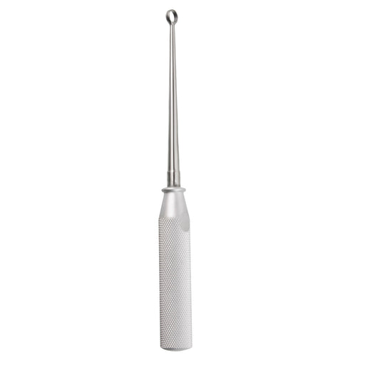 Cone Ring Curette ? Straight, 9", Size 1, 8mm