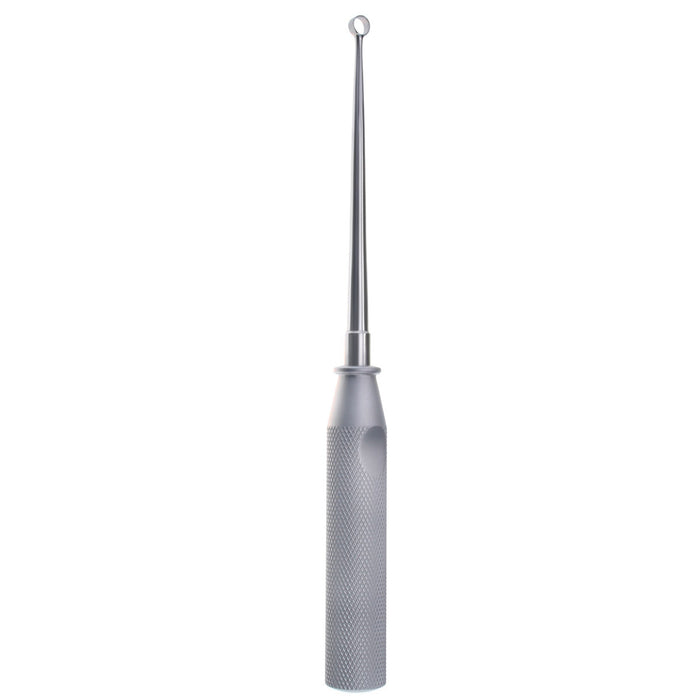 Cone Ring Curette ? Straight, 9", Size 2, 6mm