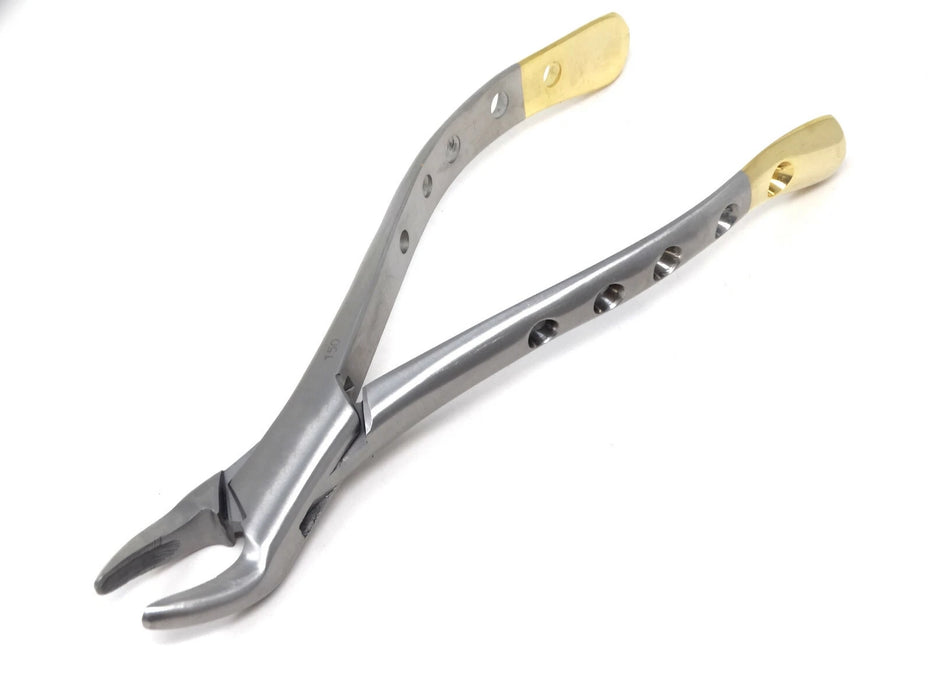 Dental Tooth Extracting Forceps #150 with Serrated Jaws Premium Quality
