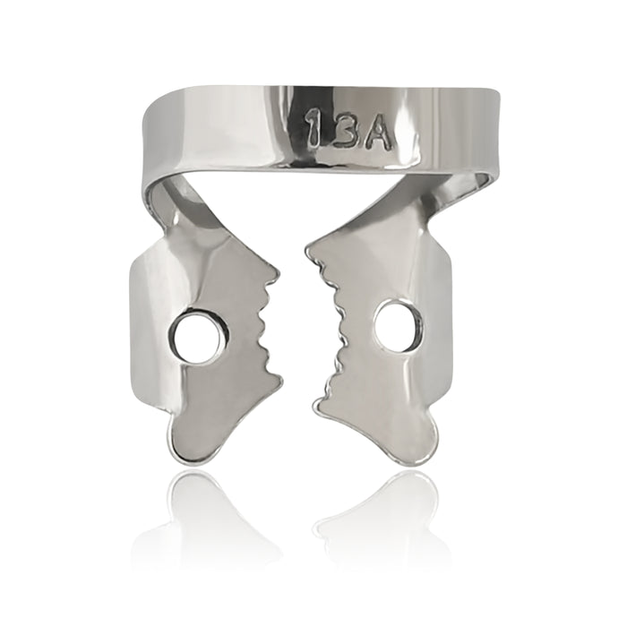 Endodontic Rubber Dam Clamp #13A – Winged Lower Left Molar Clamp