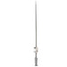 MALLEABLE TEARDROP SUCTION TUBE 8" 4FR