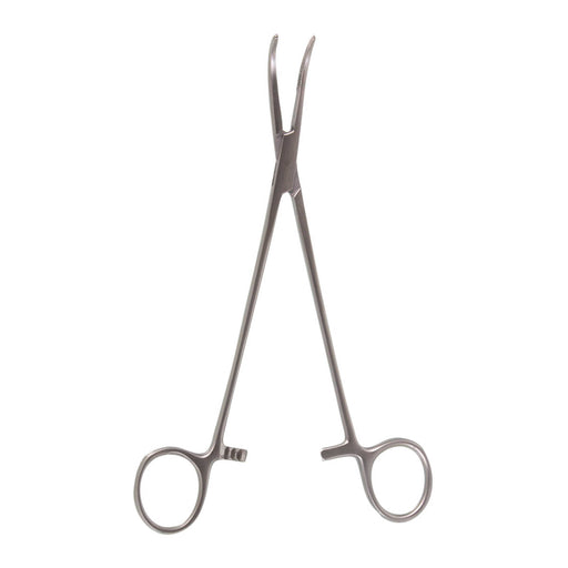 7 1/2" Schnidt Tonsil Forceps, Closed Rings, 1/2" Curved