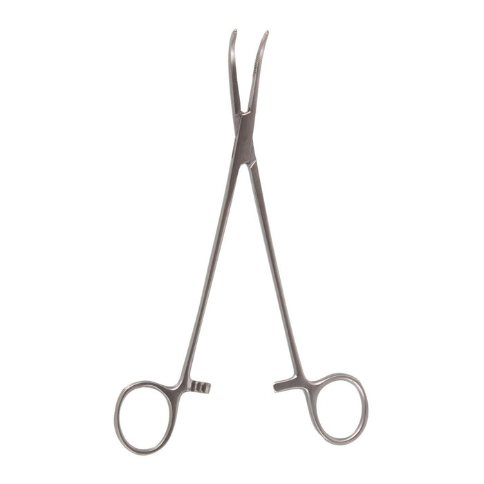 7 1/2" Schnidt Tonsil Forceps, Closed Rings, 1/2" Curved