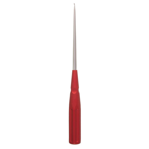 Chroma Style Spinal Curette ? Straight, 10", 6-0 Red