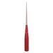 Chroma Style Spinal Curette ? Straight, 10", 6-0 Red
