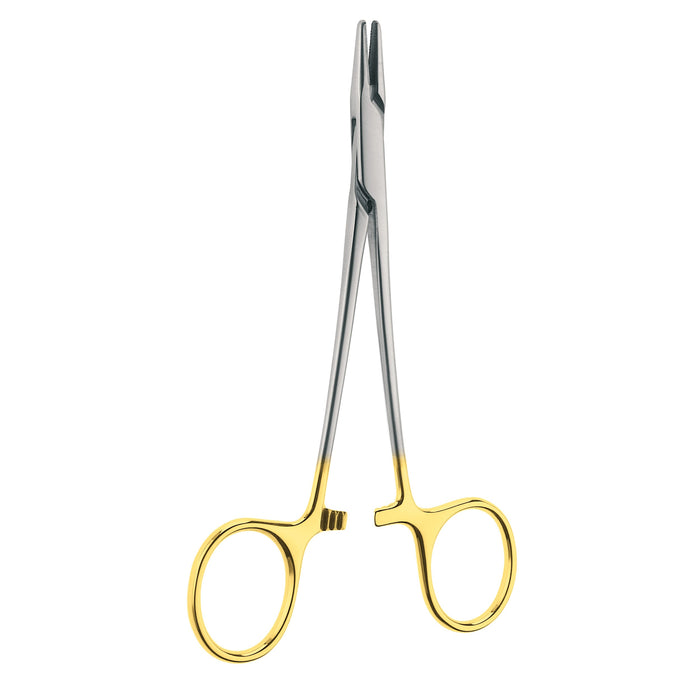 T-C HALSEY NEEDLE HOLDER 5" SERRATED