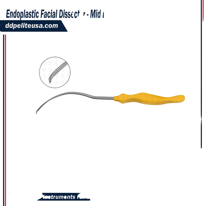 Endoplastic Facial Dissector - Mid-Face - ddpeliteusa
