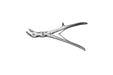 Stille-Luer Bone Rongeur, Curved, 22cm