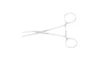 Cooley Catheter Clamp 24 CH, 16cm