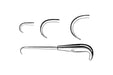 Bone Retractor 18cm 17x21mm Sharp Hook T-Handle