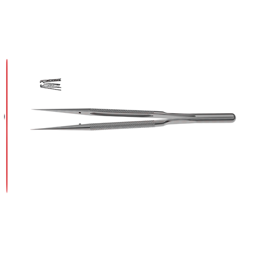 Pierse-Type Micro Forceps - Round Handle - ddpeliteusa