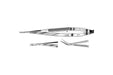 Jacobson Scissor 185mm Curved