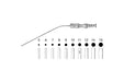 Frazier Suction Tube 19cm, 30 degrees, Charr. 5
