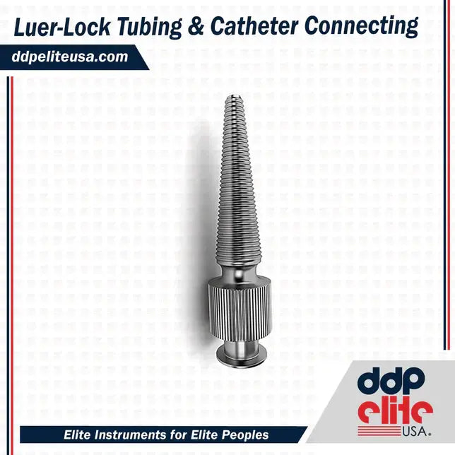 Luer-Lock Tubing and Catheter Connecting Piece | Ddpeliteusa