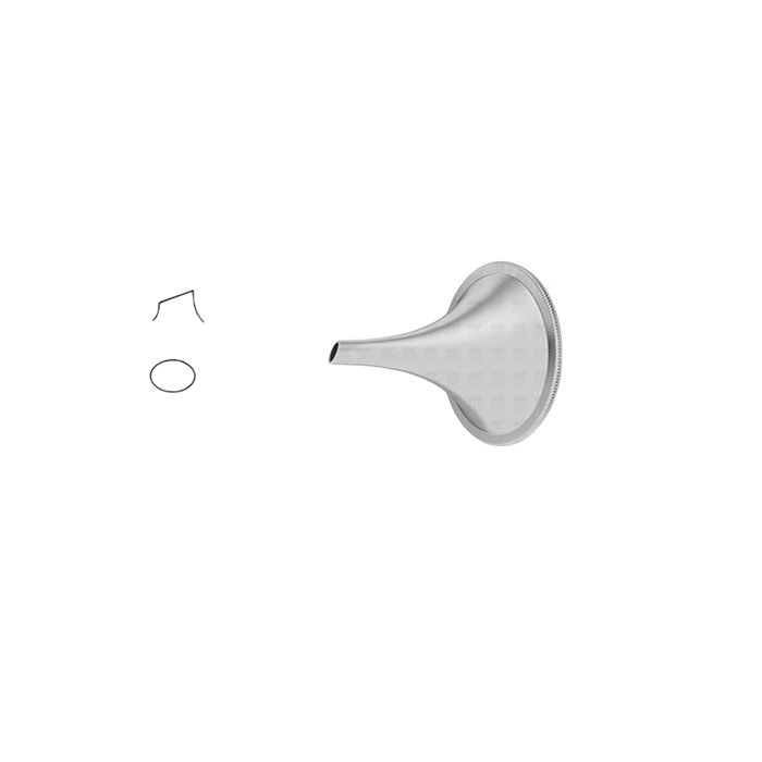 Farrior Ear Speculum - Oval, Oblique End - ddpeliteusa