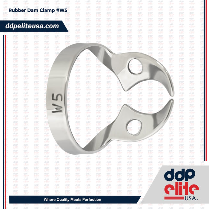 Endodontic Rubber Dam Clamp #W5