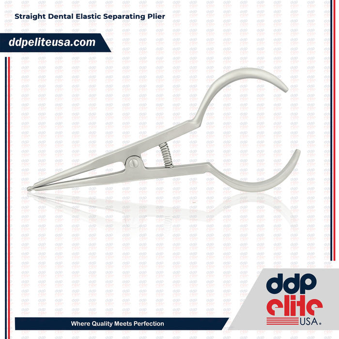 Dental Elastic Separating Plier Straight