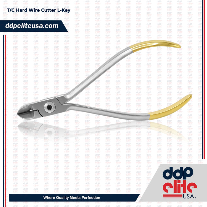 T/C Hard Wire Cutter L-Key (Tungsten Carbide Inserts Tips) Stainless Steel