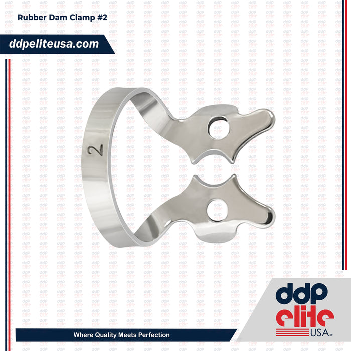 Endodontic Rubber Dam Clamp #2