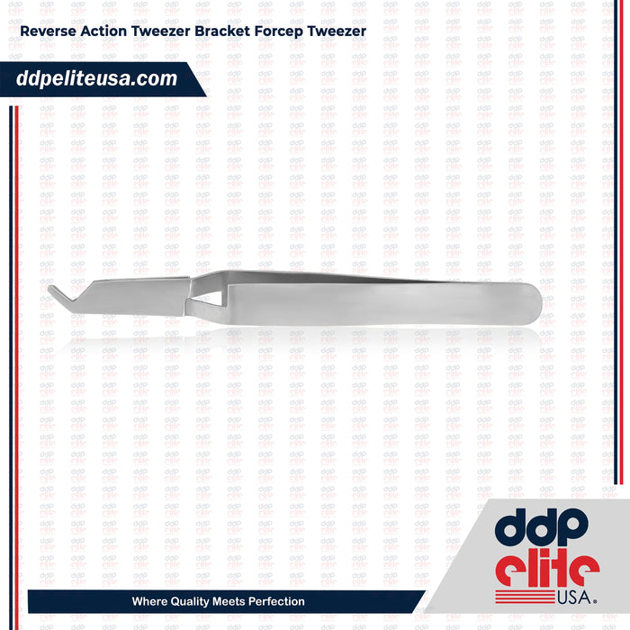 Reverse Action Tweezers Bracket Holding Forceps
