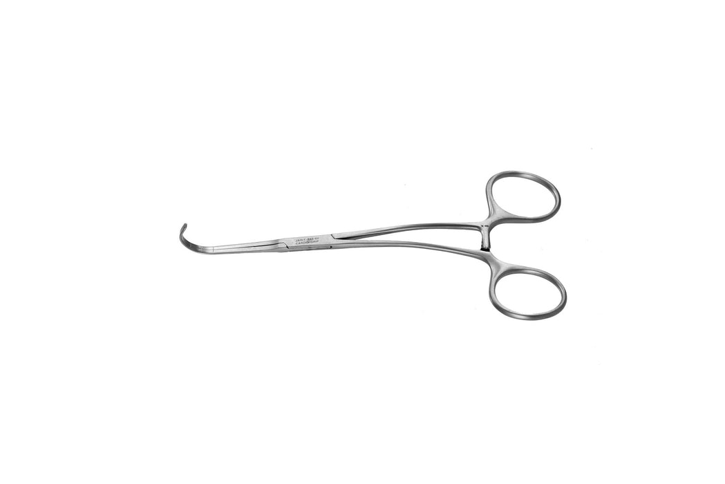 Castaneda Neonatal Vascular Clamp, 12cm, Curved, Atraumatic