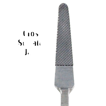 Bayonet Needle Holders - Tungsten Carbide 7 1/2" SERRATED, 4/0-6/0