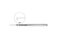 Sinskey Iris and IOL Hook 11.5cm Titanium