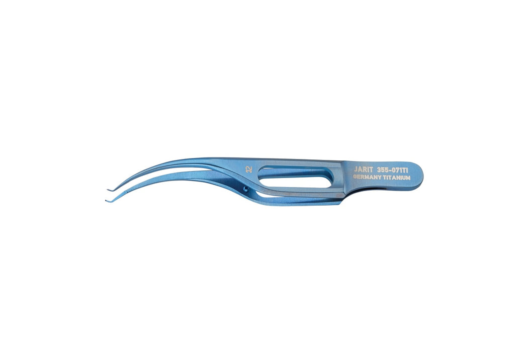 Colibri Forceps, Very Delicate, 1x2 Teeth 0.12mm with Tying Platform, Titanium