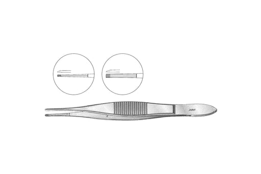 Bonaccolto Fine Strabismus Forceps, 10cm
