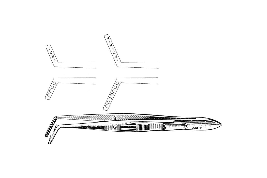 Jameson Strabismus Forceps Left 10cm