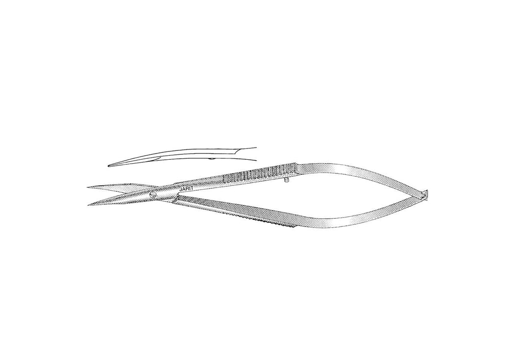Westcott Ophthalmic Scissors, Curved, Blunt, 11cm