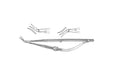 Castroviejo Corneal Scissors 11cm, 15mm Blade, Left
