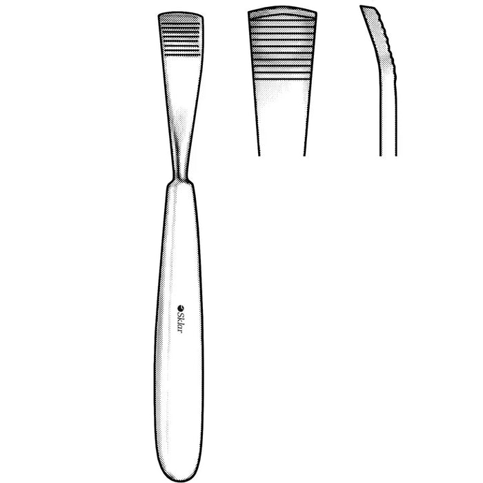 Jansen Raspatory Curved 16.5cm 15mm