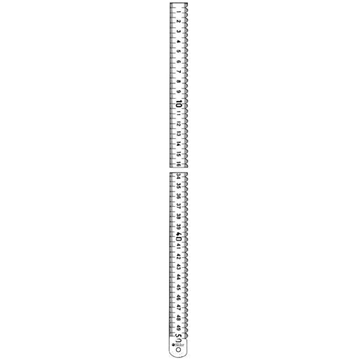 Stainless Steel Ruler 500mm / 20 inch