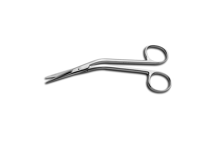 Fomon Rhinoplastic Scissors, Curved, 13 cm