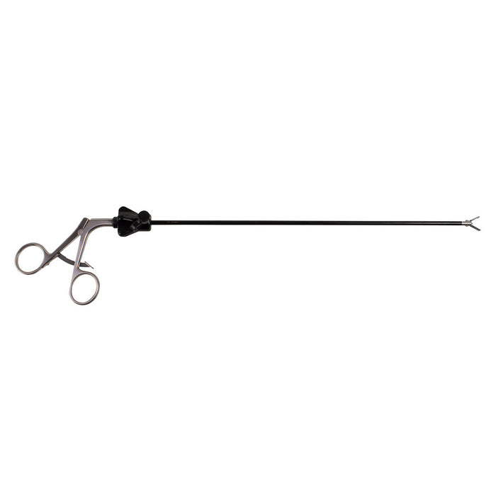 Allis Grasp Forceps ? 35 cm with Ratchet, Insulated Shaft, Rota-Loc-Clear Attachment