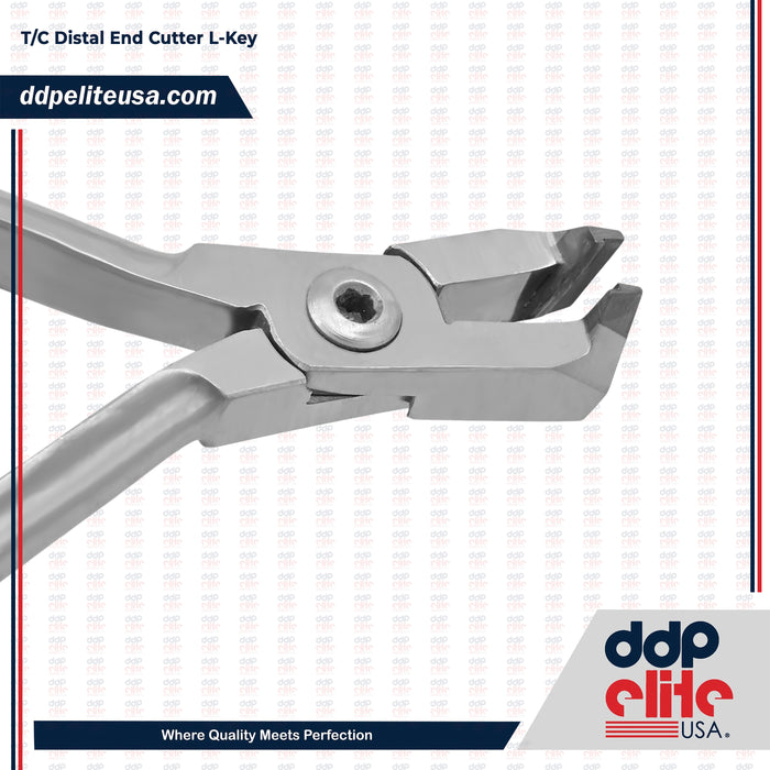 T/C Distal End Cutter L-key With (Tungsten Carbide Inserts)