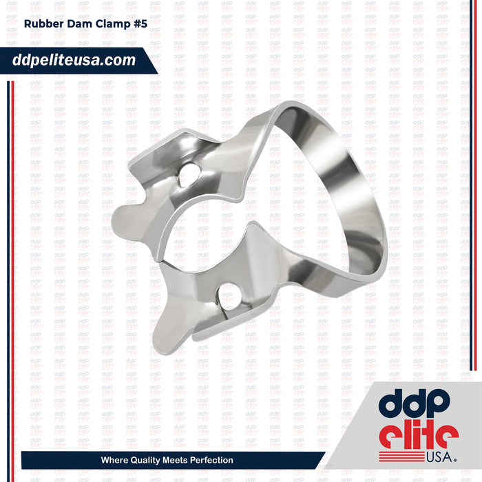 Endodontic Rubber Dam Clamp #5 Dental Tools